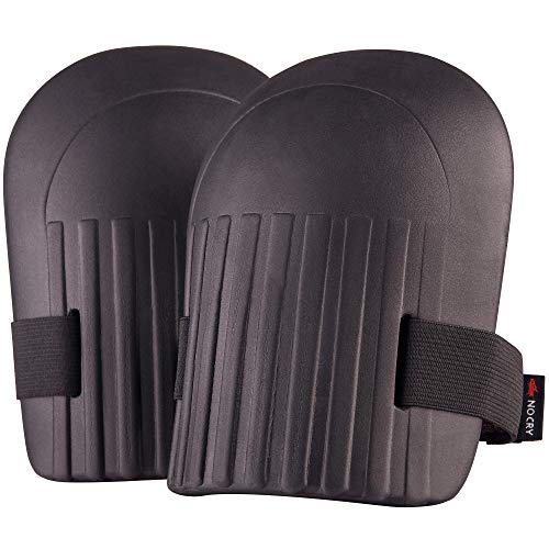NoCry Home & Gardening Knee Pads - with Lightweight Waterproof EVA Foam Cushion, Soft Inner Liner, and Easy Fit with Adjustable Hook'n'Loop Straps
