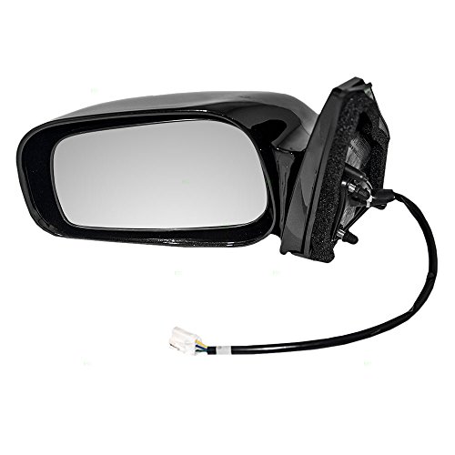 Brock Replacement Drivers Power Side View Mirror Ready-to-Paint Compatible with 2003-2008 Matrix Vibe 87940-02411-C0
