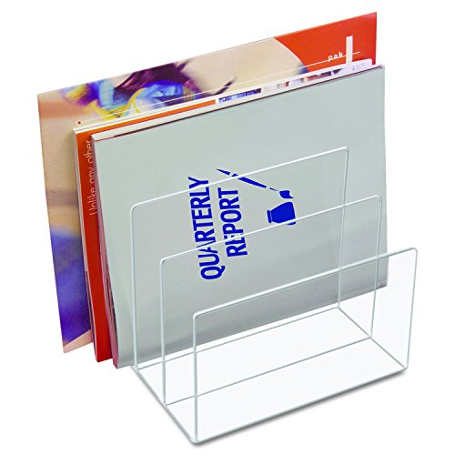 Kantek Acrylic File Sorter, 8-Inch Wide x 6.5-Inch Deep x 7.6-Inch High, Clear (AD45)