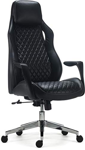 Staples 24328577 Renaro Bonded Leather Managers Chair Black