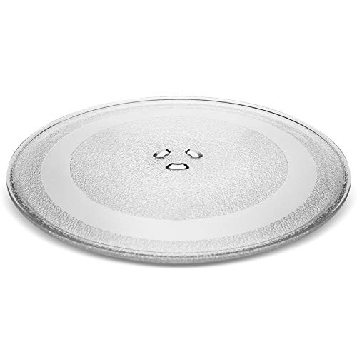 Small 9.6' / 24.5cm Microwave Glass Plate/Microwave Glass Turntable Plate Replacement - For Small Microwaves