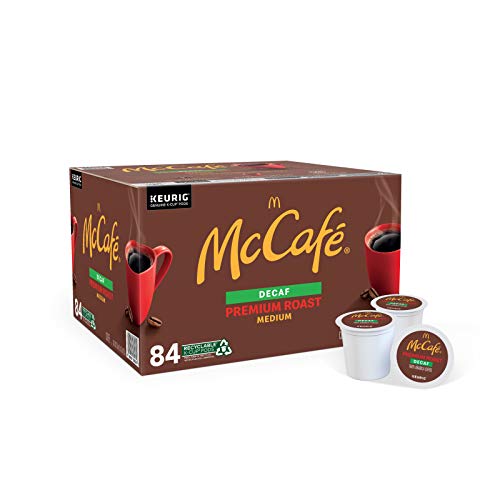 McCafé Decaf Premium Medium Roast K-Cup Coffee Pods (84 Pods)