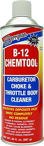 B-12 Chemtool Carburetor, Choke & Throttle Body Cleaner with Extension Tube [VOC Compliant In All 50 States]