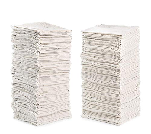 Simpli-Magic 79142 Shop Towels 14'x12', Pack of 150, White