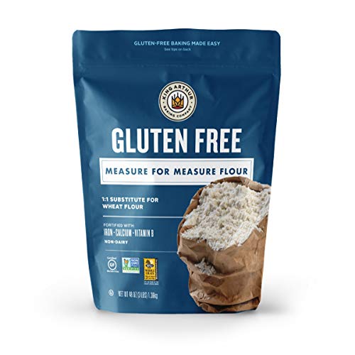 King Arthur Flour, Measure for Measure Flour, Certified Gluten-Free, Non-GMO Project Verified, Certified Kosher, 3 Pounds (Packaging May Vary)