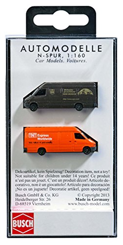 Busch 8338 MB Sprinters UPS/TNT 2/N Scale Vehicle