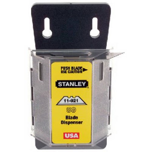Stanley 11-921A Classic 1992 Heavy Duty Knife Blades Dispenser, 100 Pack
