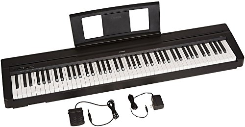 YAMAHA P71 88-Key Weighted Action Digital Piano With Sustain Pedal And Power Supply (Amazon-Exclusive)