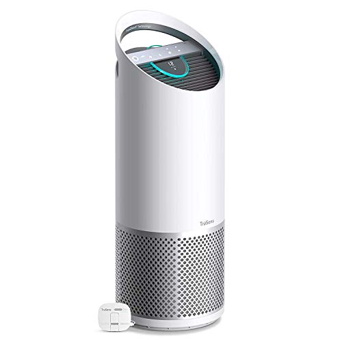 TruSens Air Purifier | 360 HEPA Filtration with Dupont Filter | UV-C Light | Dual Airflow for Full Coverage (Large)