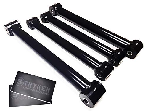 Tubular Steel Control Arms for 2-3' Lift Height - 94-99 Dodge Ram 1500/2500/3500 4WD - Stryker Off Road Design - 1119499230