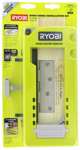 Ryobi A99HT3 Door Hinge Installation Kit/Mortiser Template