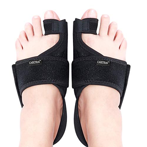 Caretras Bunion Corrector, Orthopedic Bunion Splint, Big Toe Separator Pain Relief, Non-Surgical Hallux Valgus Correction, Hammer Toe Straightener, Day Night Support