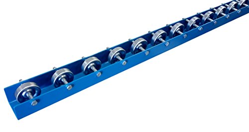 Conveyor Rails | Flow Rail 5′ Long Skate Wheel Conveyor | T5 Flow Rack System