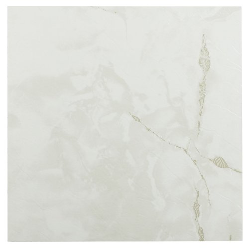 Achim Home Furnishings FTVMA40220 Nexus 12-Inch Vinyl Tile, Marble Classic White with Grey Veins, 20-Pack