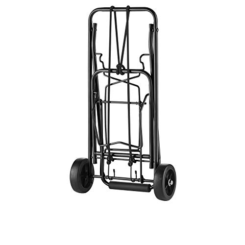 Travel Smart by Conair 75 lb. Folding Multi-Use Cart, Black