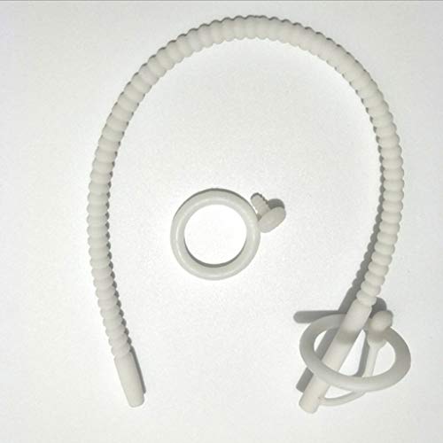 YZYzyy Flexible Silicone Cáthéters Sound Hollow Tube Stick Uréthrál Plug Male Stimulating Toy T-Shirt Medical Grade Clima'x Device Swimsuit (Size : M/7mm*350mm)