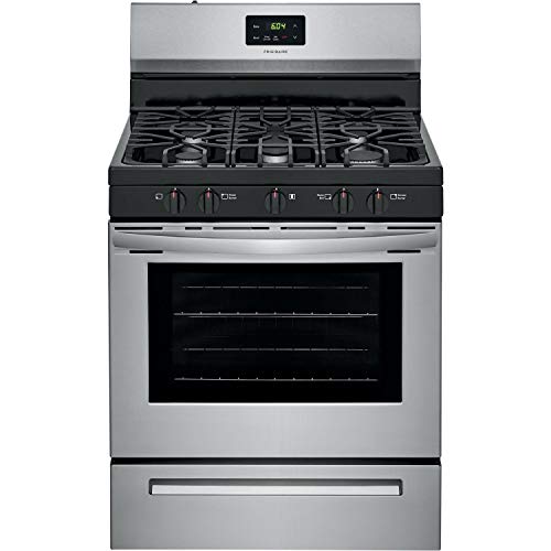 Frigidaire FCRG3052AS 30' Gas Freestanding Range, Cont Grates Manual Clean - Stainless