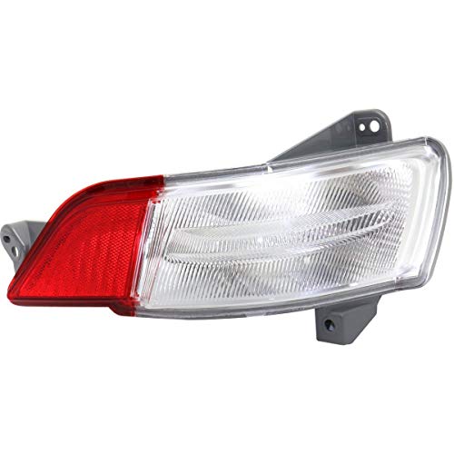 New Left Driver Side Back Up Light Assembly For 2016-2018 Honda Pilot, In Rear Bumper HO2882100 34550TG7A02