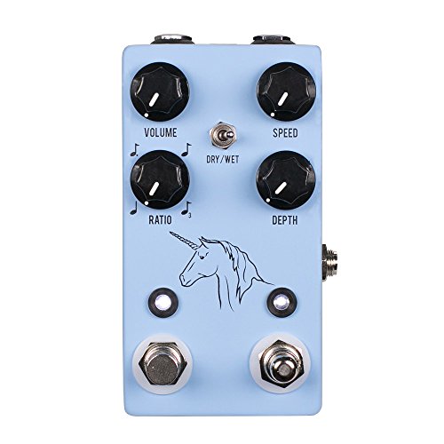 JHS Unicorn V2 Analog Univibe with Tap Tempo Guitar Effects Pedal