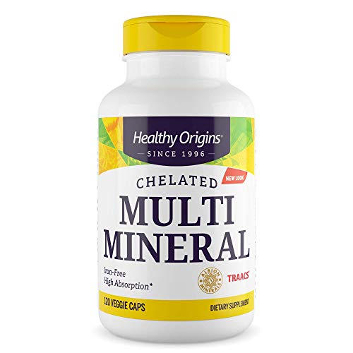 Healthy Origins Chelated Multi Mineral (Featuring Albion Minerals), 120 Veggie Caps