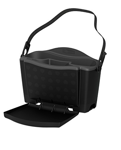 Rubbermaid Automotive Back Seat Organizer/Hanging Car Caddy with Folding Tray Table and Cup Holders