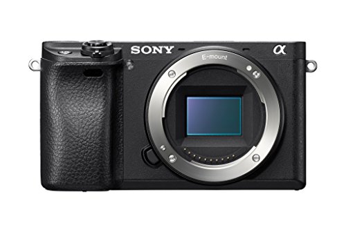 Sony Alpha a6300 Mirrorless Camera: Interchangeable Lens Digital Camera with APS-C, Auto Focus & 4K Video - ILCE 6300 Body with 3” LCD Screen - E Mount Compatible - Black (Includes Body Only)