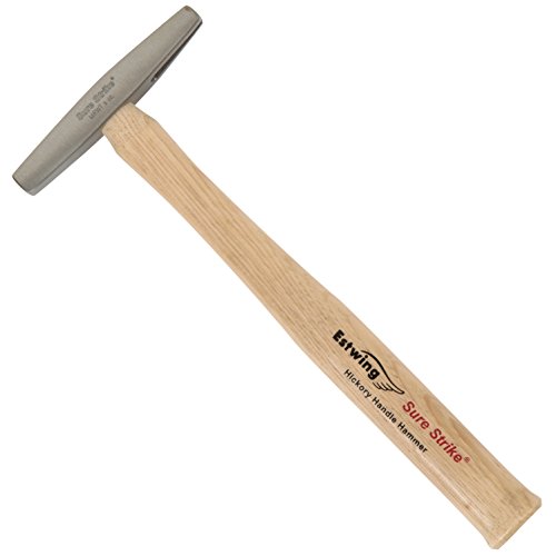Estwing Sure Strike Tack Hammer - 5 oz Forged Steel Head with Magnetic Face & Hickory Wood Handle - MRWT