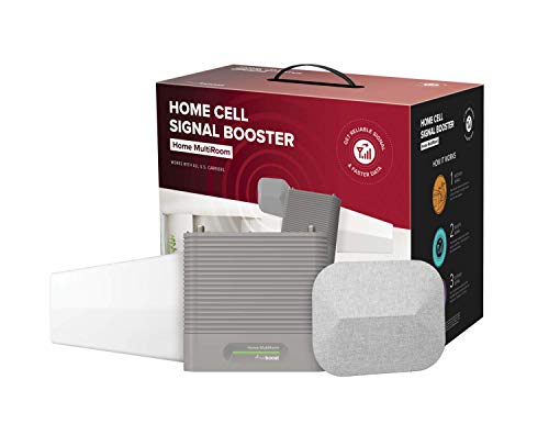 weBoost Home MultiRoom (470144) Cell Phone Signal Booster Kit | Up to 5,000 sq ft | All U.S. Carriers - Verizon, AT&T, T-Mobile, Sprint & More | FCC Approved