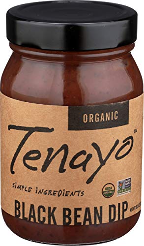 Tenayo Organic Bean Dip, All Natural & Non GMO, No Preservatives, No Sugar Added, 16 oz. Jar - 1 Pack