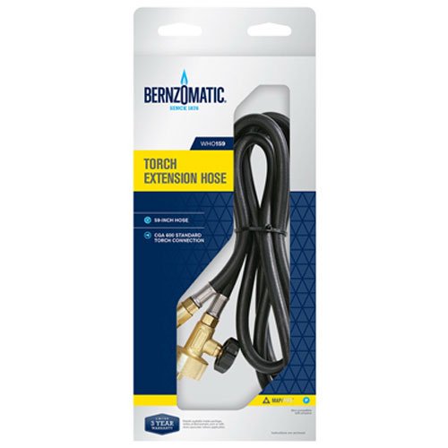 WORTHINGTON CYLINDER 309336 Series Extension Hose Kit for MapPro & Propane Torches, Yellow