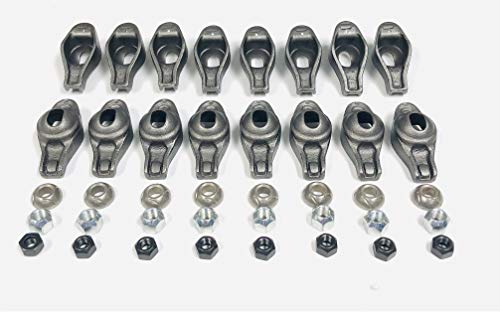 Rocker Arms, Balls & Nuts compatible with 289 302 351 1965-1978 Windsor Ford Mercury sb Set of 16