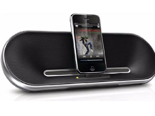 Philips Fidelio Premium DS7550 30-Pin iPod/iPhone Charging Alarm Portable Speaker Dock (Discontinued by Manufacturer)