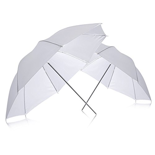 Neewer (2) 33' 83cm Photography Studio Flash Translucent White soft Umbrella