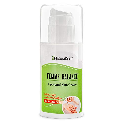 NaturalSlim Femme Balance Cream, Formulated by Metabolism and Weight Loss Specialist- Natural Help to Any Weight Loss Attempt for The Accumulation of Fat in The Abdomen and Thigh Areas in Women
