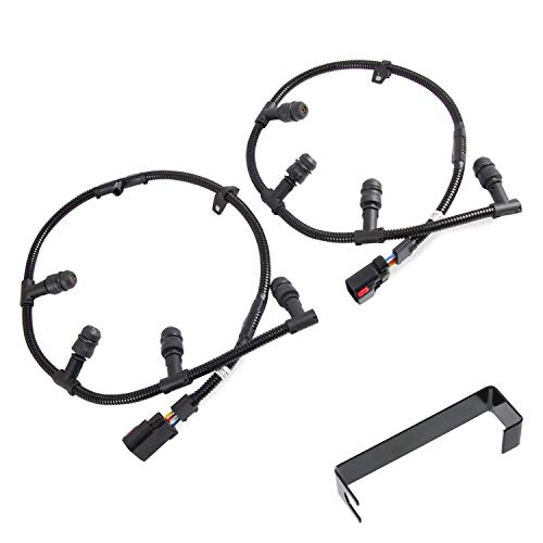 DAWENXY 6.0 Glow Plug Connector Wire Harness Complete Kit with Removal Tool, Compatible with 2004-2010 Ford 6.0L V8 Powerstroke, Ford F-250 F-350 F-450 Super Duty Excursion E-350 E-450