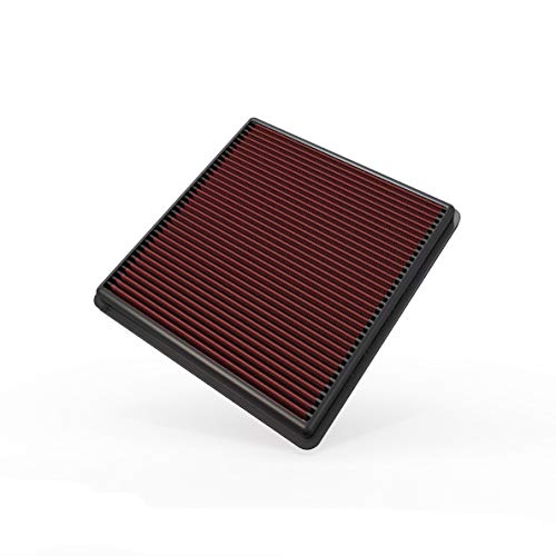 K&N Engine Air Filter: High Performance, Premium, Washable, Replacement Filter: 2007-2019 Ford/Lincoln Truck and SUV (F150, F150 Raptor, Expedition, Navigator, F250, F350, F450, F550, F650), 33-2385
