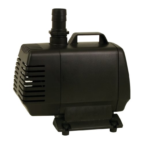 TetraPond 26588 Water Garden Pump, Powers Waterfalls/Filters/Fountain Heads, 500 to 1000 gallons