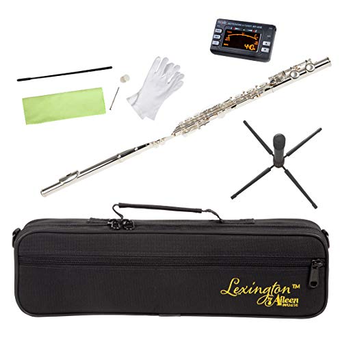 Lexington Advanced Silver Plated Closed Hole C Flute with Full Accessories and Maintenance Kit