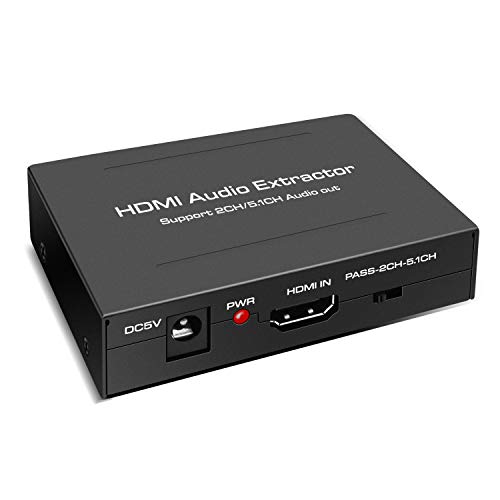 HDMI Audio Extractor Converter HDMI to HDMI + Optical Toslink SPDIF + Analog RCA L/R Stereo Audio Out Support HDCP Support 3D 4K@30HZ