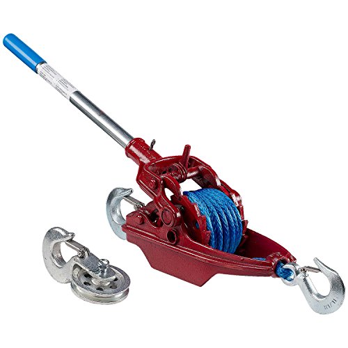 3 Ton Ratchet Puller With 35' Of 5/16' Amsteel Blue