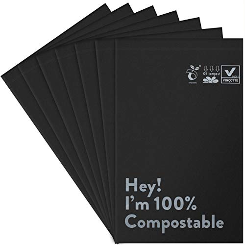 12x15.5 inches Biodegradable Shipping Bags,50 Compostable Poly Mailers with Eco Friendly Packaging Envelopes Supplies Mailing Bags