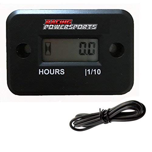 RacingPowerSports Digital Hour Meter Motorcycle ATV Snowmobile Marine Dirt Bike