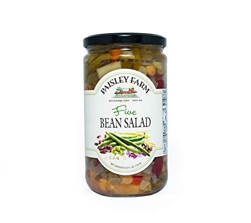 Paisley Farm Five Bean Salad, 24 oz (Pack of 6)