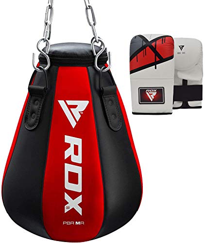 RDX MMA Maize Uppercut Punch Bag Boxing Filled Heavy Kickboxing Grappling Muay Thai Sparring Training Gloves Hanging Chain