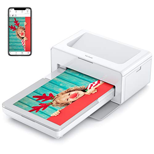 [Come with 40 Sheets Photo Paper] Victure Photo Printer, Instant Photo Printer to Print (4 x 6) inch Photos from Your Phone Conveniently , Compatible with iOS & Android Devices