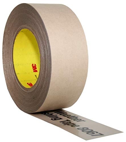3M - 8067/TAN225 Flashing Tape 8067 – 2 in x 75 ft - Waterproof - Adhesive Backed - All Weather - Seal Doors, Windows, Openings in Wood Frame Construction