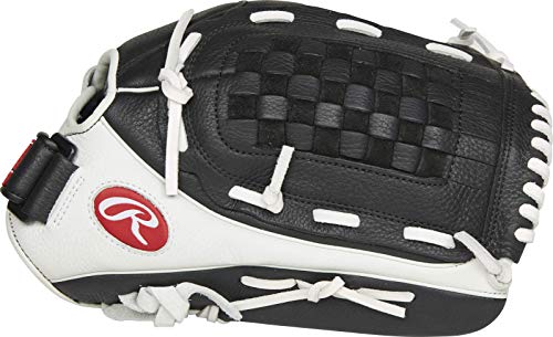 Rawlings Shut Out Series Fastpitch Softball Glove, Basket Web, Right Hand Throw , 13 inch