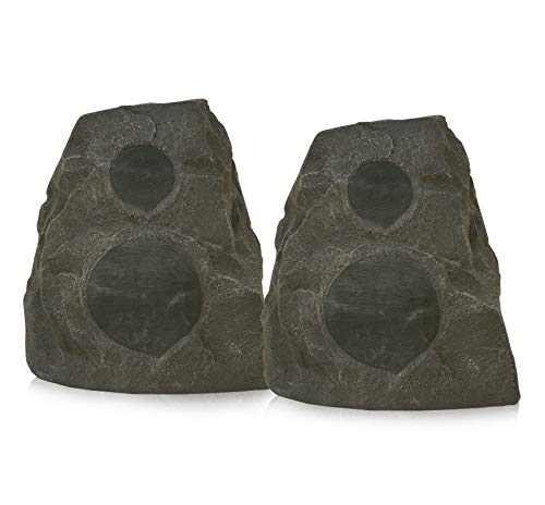 Klipsch AWR-650-SM All Weather 2-way Rock Speakers - Pair (Granite)