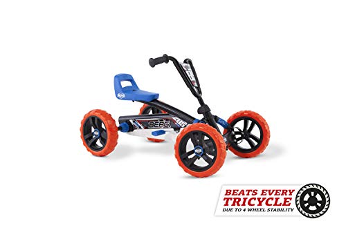 Berg Pedal Car Buzzy Nitro | Pedal Go Kart, Ride On Toys for Boys and Girls, Go Kart, Toddler Ride on Toys, Outdoor Toys, Beats Every Tricicle, Adaptable to Body Lenght, Go Cart for Ages 2-5 Years