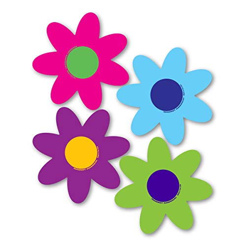 Magnet America Set of 4 Bright Flower Pack